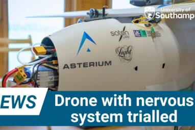 Drone with nervous system trialled by scientists | University of Southampton