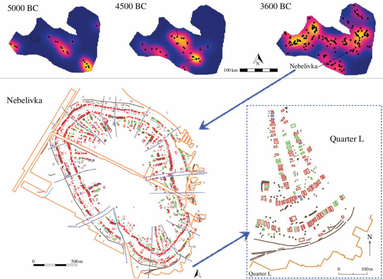 Healthy elbow room: Social distancing in Neolithic mega-settlements