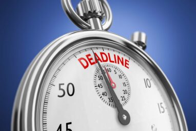 Missing a deadline has a bigger impact than you might think ...