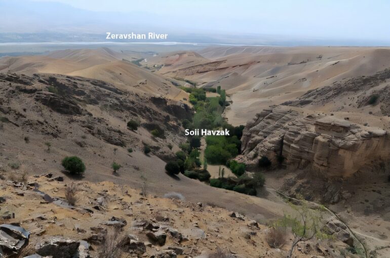 Multi-layered site in Tajikistan's Zeravshan Valley uncovered ...