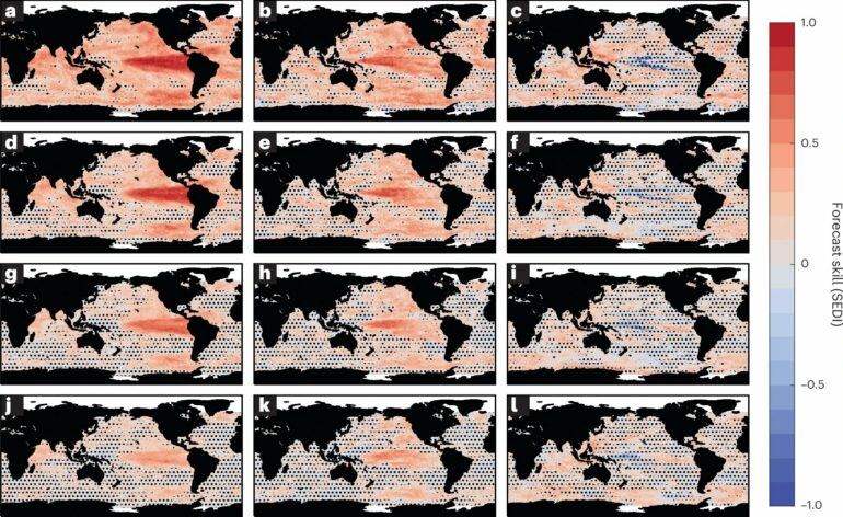 New model can predict marine heat waves, extreme ocean acidity ...