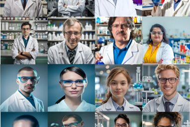 Real-world chemists are more diverse than generative AI images suggest