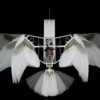 Robotic model with real pigeon feathers can fly like a bird