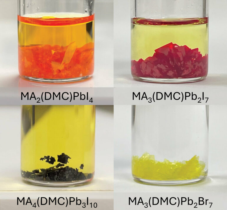 Scientists synthesize color-changing semiconductor materials