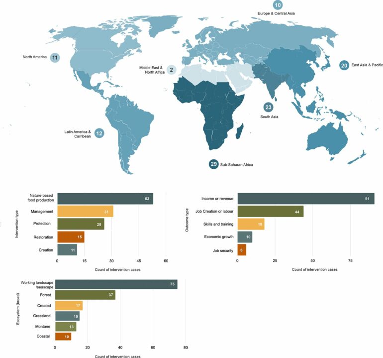 Work with nature to unlock economic prosperity, researchers say