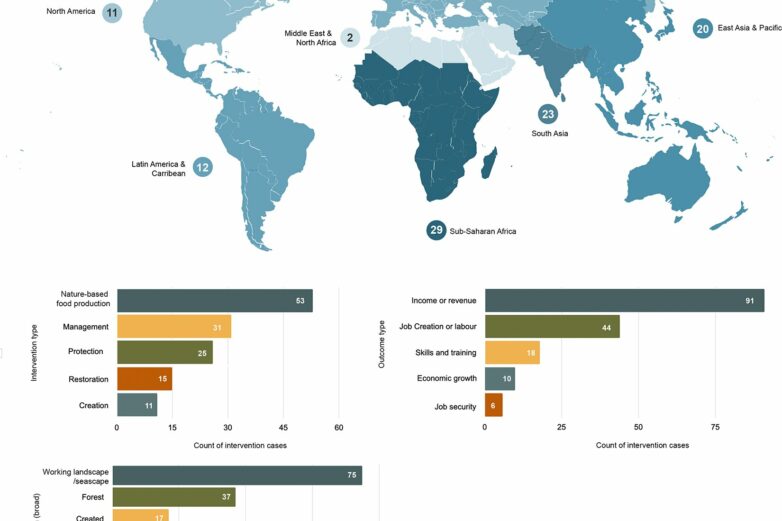 Work with nature to unlock economic prosperity, researchers say