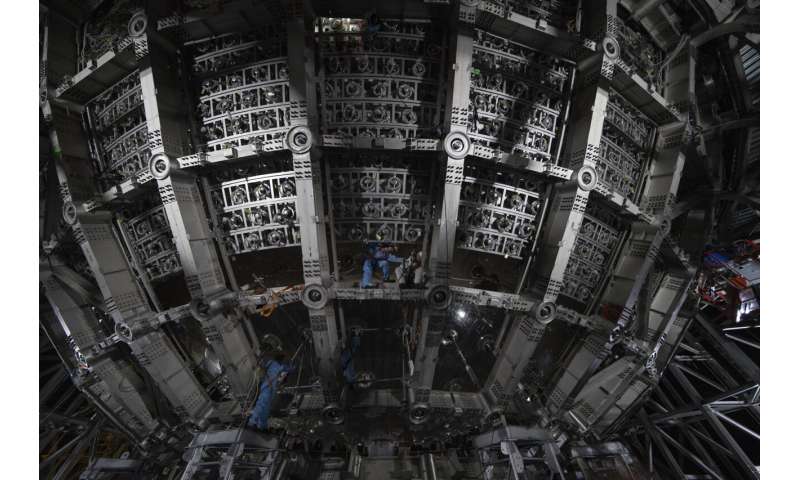 Chinese detector to hunt elusive neutrinos deep underground