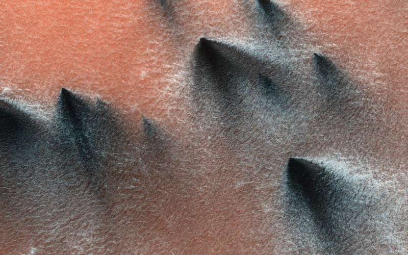 Avalanches, Icy Explosions, and Dunes: NASA Is Tracking New Year on Mars - NASA