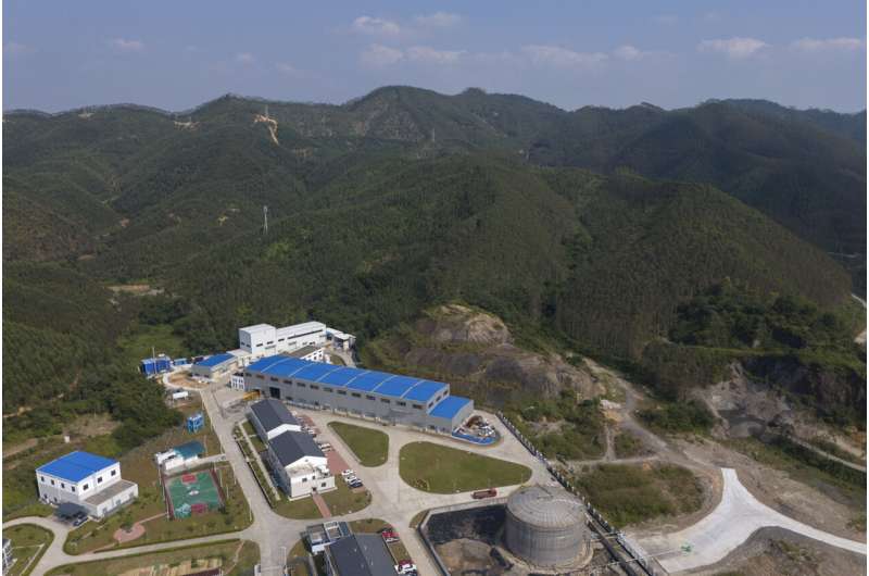 Chinese detector to hunt elusive neutrinos deep underground