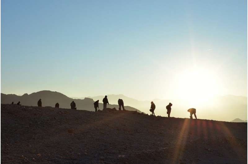 The ancient copper industry in King Solomon's mines did not pollute the environment