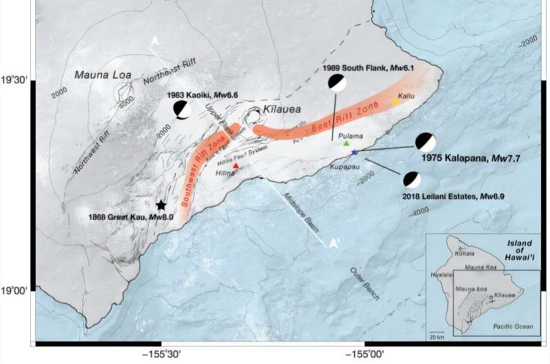 Unveiling a century of stress and deformation: Insights from Kīlauea Volcano's 1975 earthquake