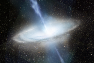 Astronomers Discover Magnetic Loops Around Supermassive Black Hole ...