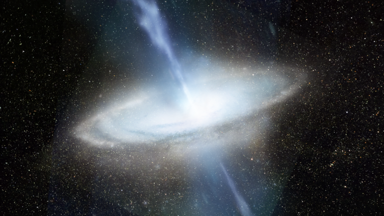 Astronomers Discover Magnetic Loops Around Supermassive Black Hole ...