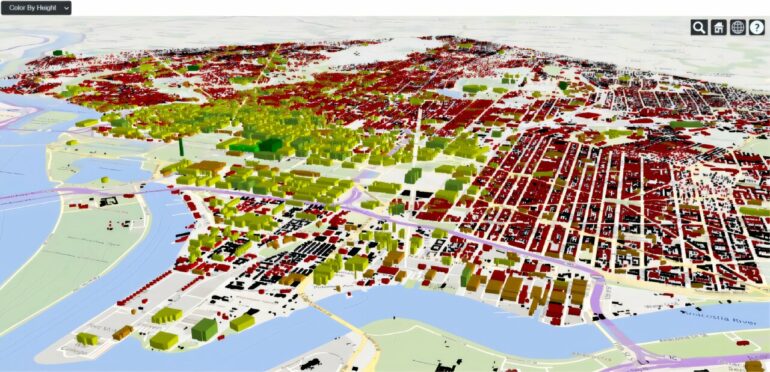 Baking in building details improves urban heat risk models