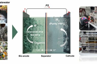 Hydrogen from waste: Bio-electrochemical cell design cuts power ...