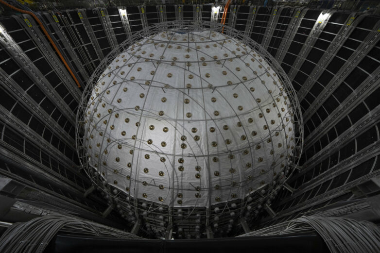 Chinese detector to hunt elusive neutrinos deep underground