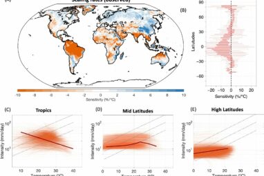 Clouds obscure link between extreme rainfall and rising temperatures