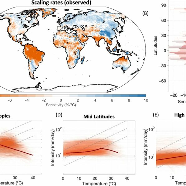 Clouds obscure link between extreme rainfall and rising temperatures