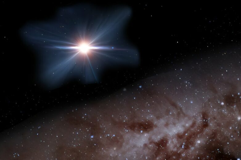 Distant blazar discovery supports rapid black hole formation in ...