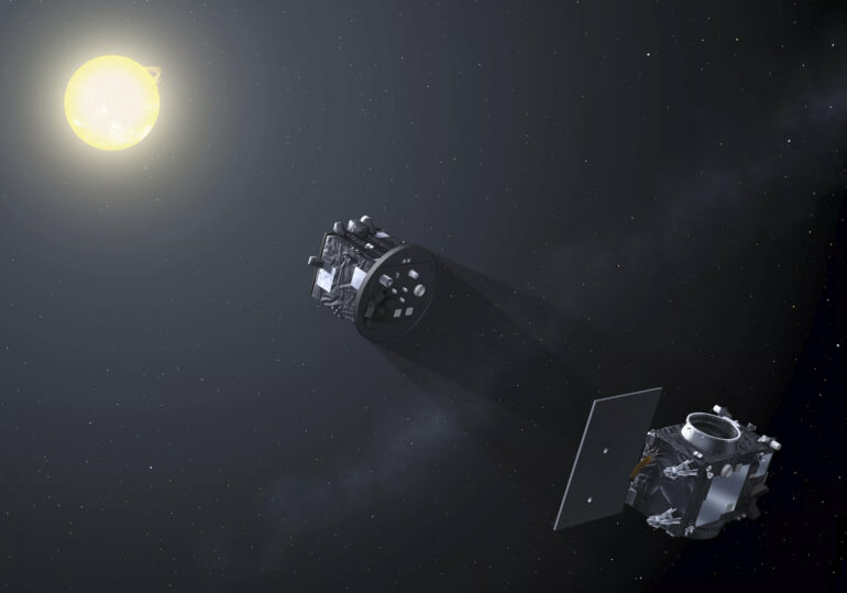 European satellites launched to create artificial solar eclipses ...