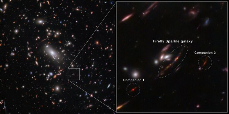 Firefly Sparkle: Newly discovered galaxy mirrors Milky Way's early ...