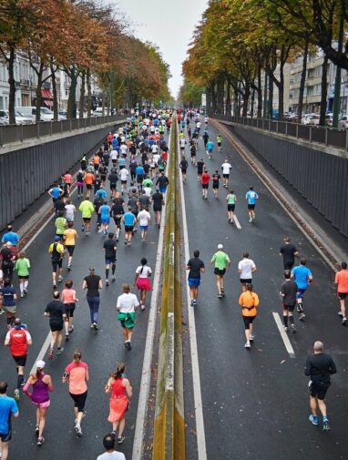 Large-scale analysis links slower marathon finish times to lower air ...