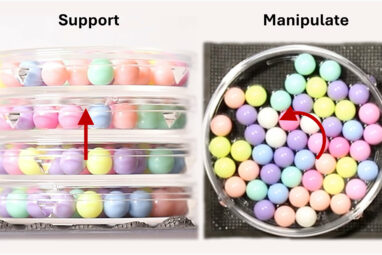 Magnetically controlled kirigami surfaces move objects: No ...