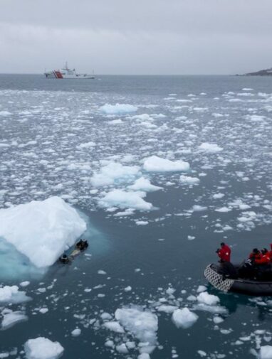 Melting sea ice in Antarctica causes ocean storms, scientists say