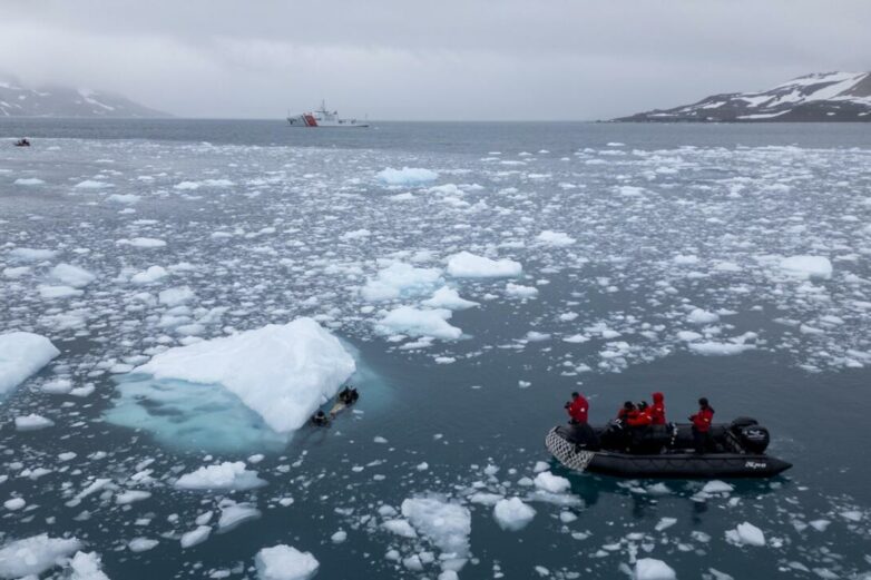 Melting sea ice in Antarctica causes ocean storms, scientists say