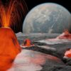 Old moon, young crust: Violent volcanism may mean the moon is much ...