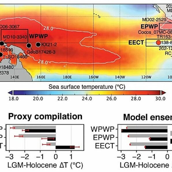 Paleoclimate study finds glacial cooling altered tropical Pacific ...