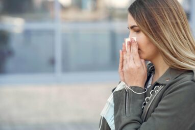 Patients whose allergies cause the sniffles have different fungi ...