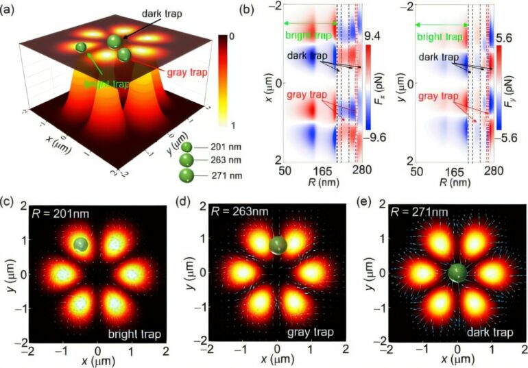 Researchers reveal full-gray optical trap in structured light