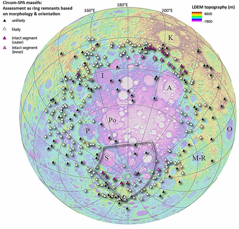 The moon's biggest and most ancient crater is more circular than ...