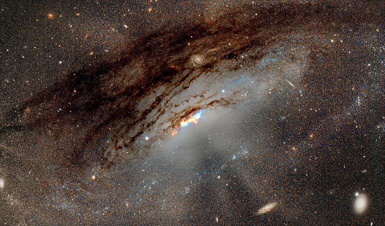 Webb observes winds driven by black hole jets in more than ten ...