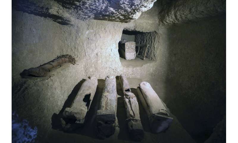 Egypt unveils ancient rock-cut tombs and burial shafts in Luxor