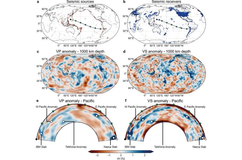 Sunken worlds under the Pacific? High-res models reveal workings of Earth's mantle