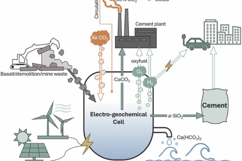 Sustainable cement: An electrochemical process to help neutralize ...