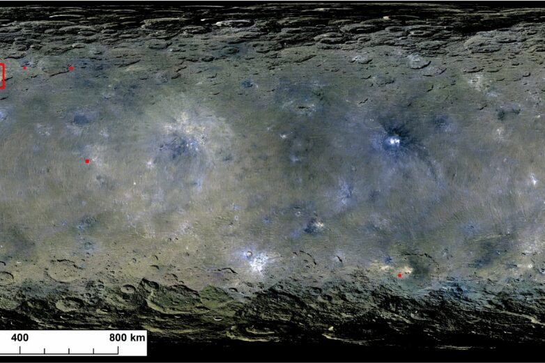 Dwarf planet Ceres may have received organic material from space ...