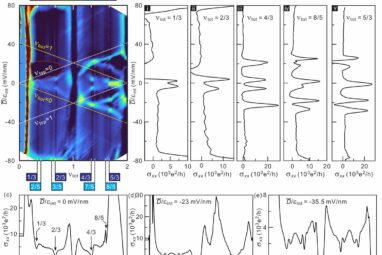 Electrons in twisted graphene form novel 1/3 fractional quantum ...