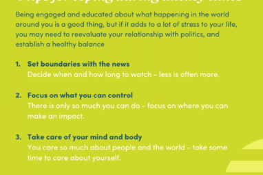 4 Tips to Deal with Political Anxiety & Stress | Ellie Mental ...