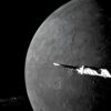 Spacecraft buzzes Mercury's north pole and beams back stunning photos