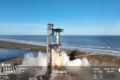 SpaceX catches Starship booster again, but upper stage explodes