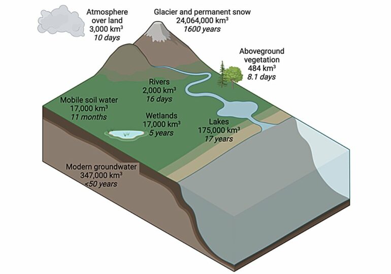 Study reveals rapid return of water from ground to atmosphere ...