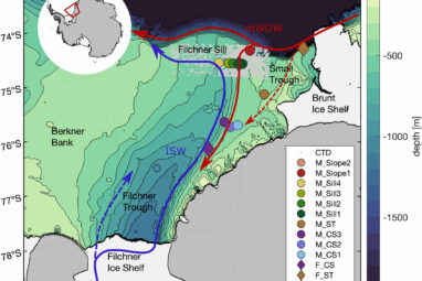 Warm seawater encroaches on major Antarctic ice shelf, raising sea ...