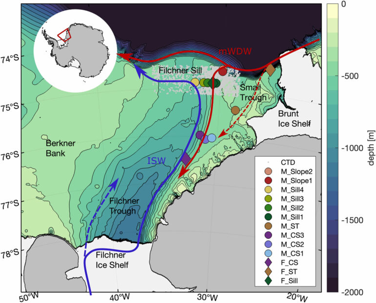 Warm seawater encroaches on major Antarctic ice shelf, raising sea ...