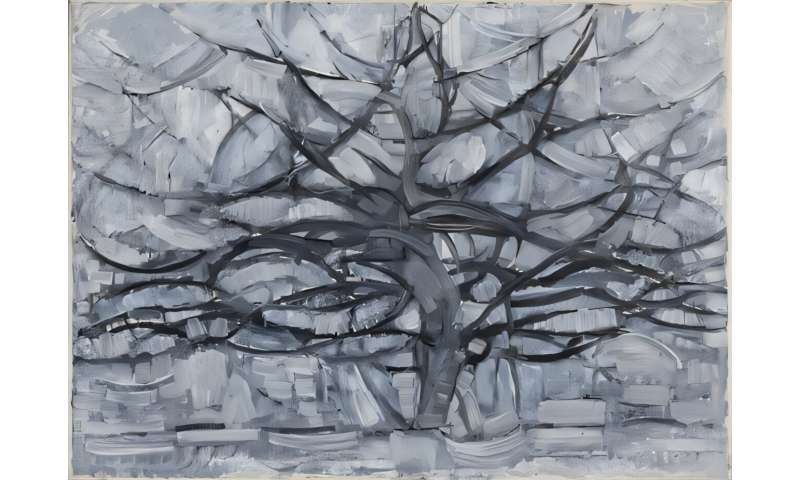 Branch patterns in trees and art