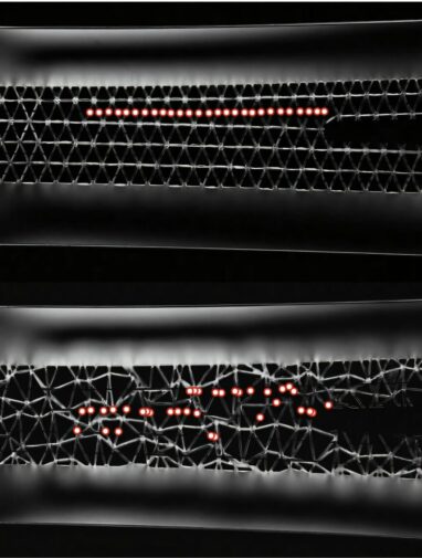 Breaking the pattern: How disorder toughens materials