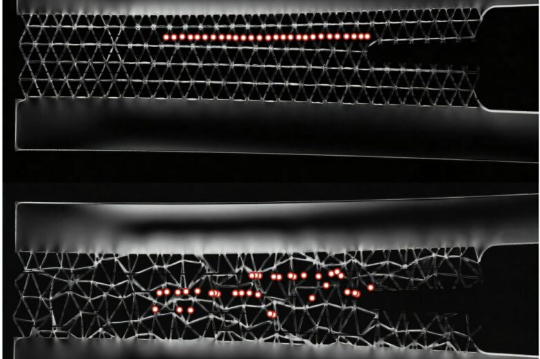 Breaking the pattern: How disorder toughens materials