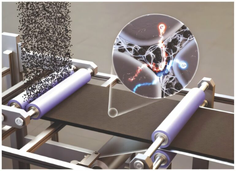 Enhanced battery electrode could enable more than 600 km of travel ...